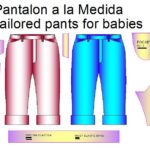 Moldes de Pantalon de Vestir para Bebe